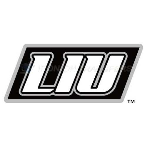 LIU Brooklyn Blackbirds Logo T-shirts Iron On Transfers N4800 - Click Image to Close